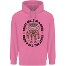 Trust Me I'm a Nerd Geek Graduate Brainy Mens 80% Cotton Hoodie Azelea