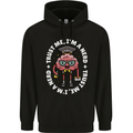 Trust Me I'm a Nerd Geek Graduate Brainy Mens 80% Cotton Hoodie Black