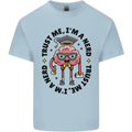 Trust Me I'm a Nerd Geek Graduate Brainy Mens Cotton T-Shirt Tee Top Light Blue