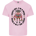 Trust Me I'm a Nerd Geek Graduate Brainy Mens Cotton T-Shirt Tee Top Light Pink