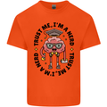 Trust Me I'm a Nerd Geek Graduate Brainy Mens Cotton T-Shirt Tee Top Orange