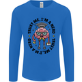 Trust Me I'm a Nerd Geek Graduate Brainy Mens Long Sleeve T-Shirt Royal Blue