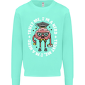 Trust Me I'm a Nerd Geek Graduate Brainy Mens Sweatshirt Jumper Peppermint