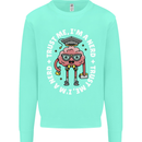 Trust Me I'm a Nerd Geek Graduate Brainy Mens Sweatshirt Jumper Peppermint