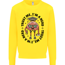 Trust Me I'm a Nerd Geek Graduate Brainy Mens Sweatshirt Jumper Yellow