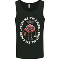 Trust Me I'm a Nerd Geek Graduate Brainy Mens Vest Tank Top Black