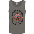 Trust Me I'm a Nerd Geek Graduate Brainy Mens Vest Tank Top Charcoal