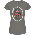 Trust Me I'm a Nerd Geek Graduate Brainy Womens Petite Cut T-Shirt Charcoal