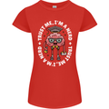 Trust Me I'm a Nerd Geek Graduate Brainy Womens Petite Cut T-Shirt Red