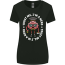 Trust Me I'm a Nerd Geek Graduate Brainy Womens Wider Cut T-Shirt Black