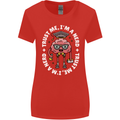 Trust Me I'm a Nerd Geek Graduate Brainy Womens Wider Cut T-Shirt Red
