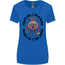 Trust Me I'm a Nerd Geek Graduate Brainy Womens Wider Cut T-Shirt Royal Blue