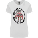 Trust Me I'm a Nerd Geek Graduate Brainy Womens Wider Cut T-Shirt White