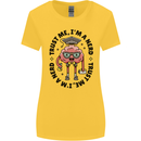 Trust Me I'm a Nerd Geek Graduate Brainy Womens Wider Cut T-Shirt Yellow