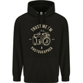 Trust Me I'm a Photographer Photography Mens Hoodie Black