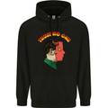 Trust No One Devil Demon 2 Faced Satan Childrens Kids Hoodie Black