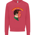Trust No One Devil Demon 2 Faced Satan Kids Sweatshirt Jumper Heliconia