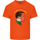 Trust No One Devil Demon 2 Faced Satan Kids T-Shirt Childrens Orange