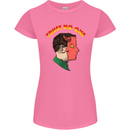 Trust No One Devil Demon 2 Faced Satan Womens Petite Cut T-Shirt Azalea