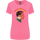 Trust No One Devil Demon 2 Faced Satan Womens Wider Cut T-Shirt Azalea