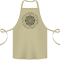 Truth is Guided By a Morale Compass Cotton Apron 100% Organic Khaki