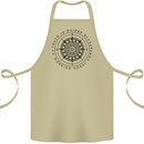 Truth is Guided By a Morale Compass Cotton Apron 100% Organic Khaki