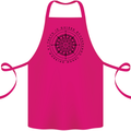 Truth is Guided By a Morale Compass Cotton Apron 100% Organic Pink