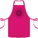 Truth is Guided By a Morale Compass Cotton Apron 100% Organic Pink
