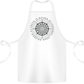 Truth is Guided By a Morale Compass Cotton Apron 100% Organic White