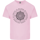 Truth is Guided By a Morale Compass Mens Cotton T-Shirt Tee Top Light Pink
