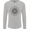 Truth is Guided By a Morale Compass Mens Long Sleeve T-Shirt Sports Grey