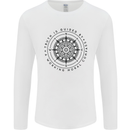 Truth is Guided By a Morale Compass Mens Long Sleeve T-Shirt White