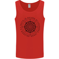 Truth is Guided By a Morale Compass Mens Vest Tank Top Red