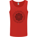 Truth is Guided By a Morale Compass Mens Vest Tank Top Red