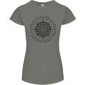Truth is Guided By a Morale Compass Womens Petite Cut T-Shirt Charcoal