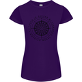 Truth is Guided By a Morale Compass Womens Petite Cut T-Shirt Purple