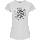Truth is Guided By a Morale Compass Womens Petite Cut T-Shirt White