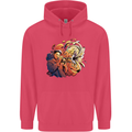 Tumpet Player Jazz Childrens Kids Hoodie Heliconia