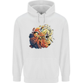 Tumpet Player Jazz Childrens Kids Hoodie White