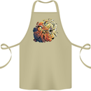 Tumpet Player Jazz Cotton Apron 100% Organic Khaki