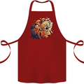 Tumpet Player Jazz Cotton Apron 100% Organic Maroon
