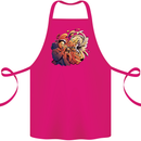 Tumpet Player Jazz Cotton Apron 100% Organic Pink