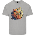 Tumpet Player Jazz Kids T-Shirt Childrens Sports Grey