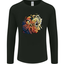 Tumpet Player Jazz Mens Long Sleeve T-Shirt Black