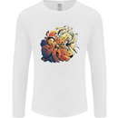 Tumpet Player Jazz Mens Long Sleeve T-Shirt White