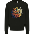 Tumpet Player Jazz Mens Sweatshirt Jumper Black