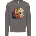 Tumpet Player Jazz Mens Sweatshirt Jumper Charcoal