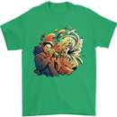 Tumpet Player Jazz Mens T-Shirt 100% Cotton Irish Green