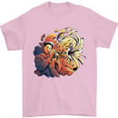 Tumpet Player Jazz Mens T-Shirt 100% Cotton Light Pink