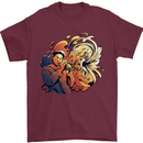 Tumpet Player Jazz Mens T-Shirt 100% Cotton Maroon